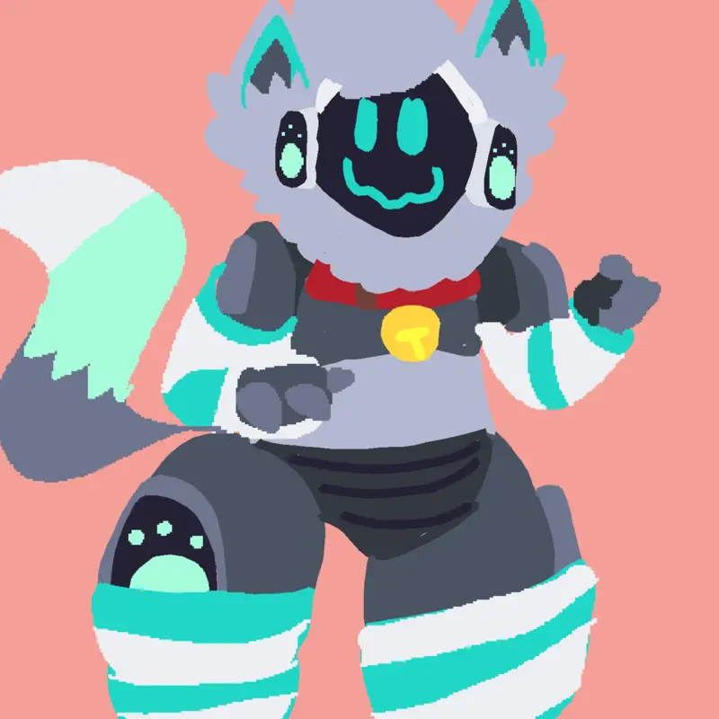 Femboy protogen? by @ReemAlhantoobi