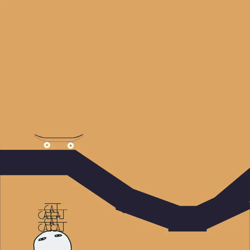 2D Skate by @mojo_cat_breaker