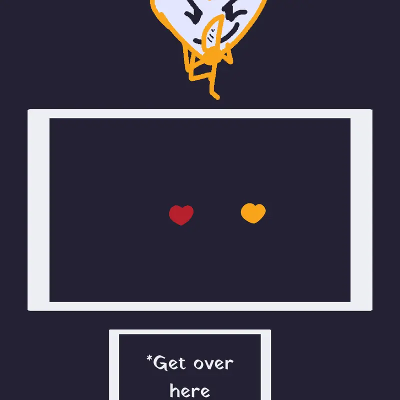 Duke with the Orange heart battle thing by @BlueBerryLemon_YT