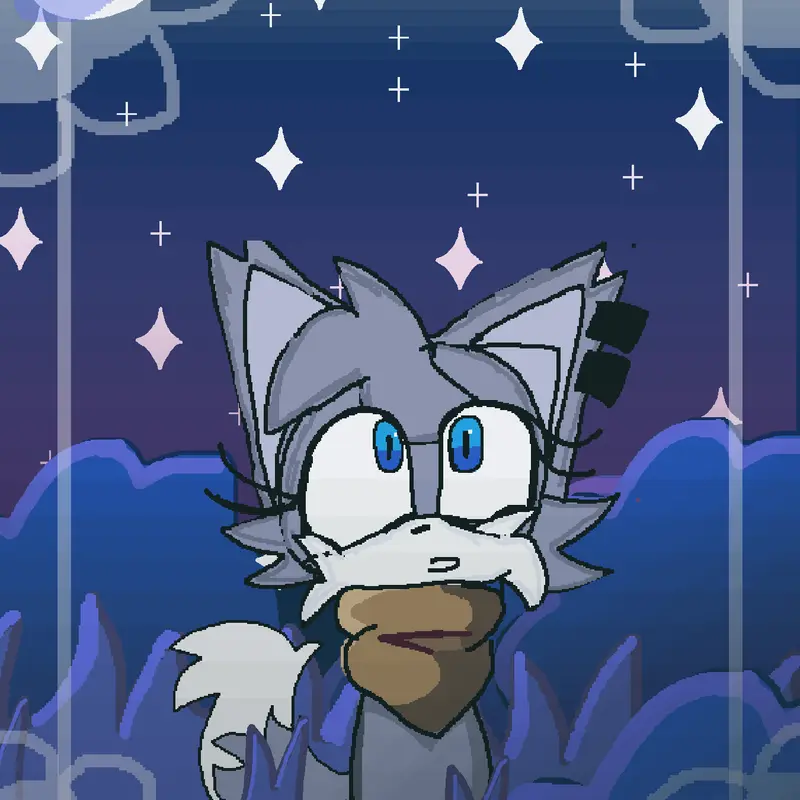 Sleep, stop scrolling... by @AshleyTheFox_offical