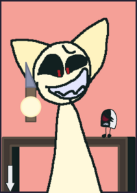 I hate evil character!