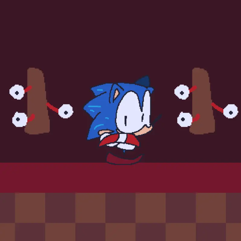 sonic nightmare by @sonic19364