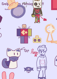 Delphinium remixparty!