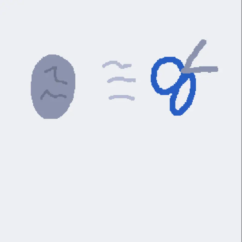 Rock paper scissors by @smokeys_castle_account