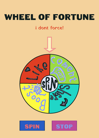 Wheel of dortune!