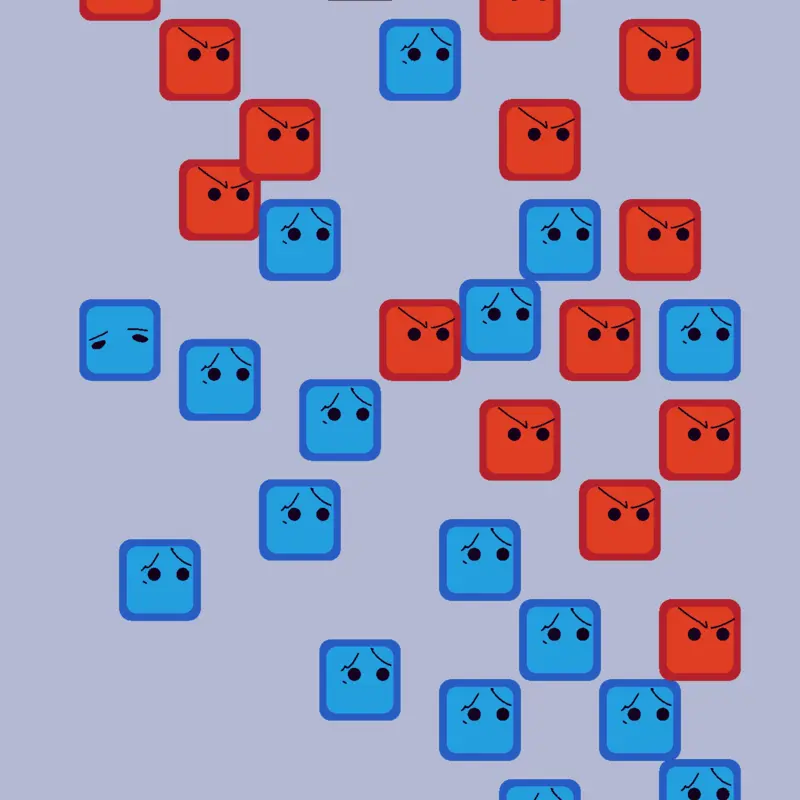 bouncing squares 2 by @nahicant