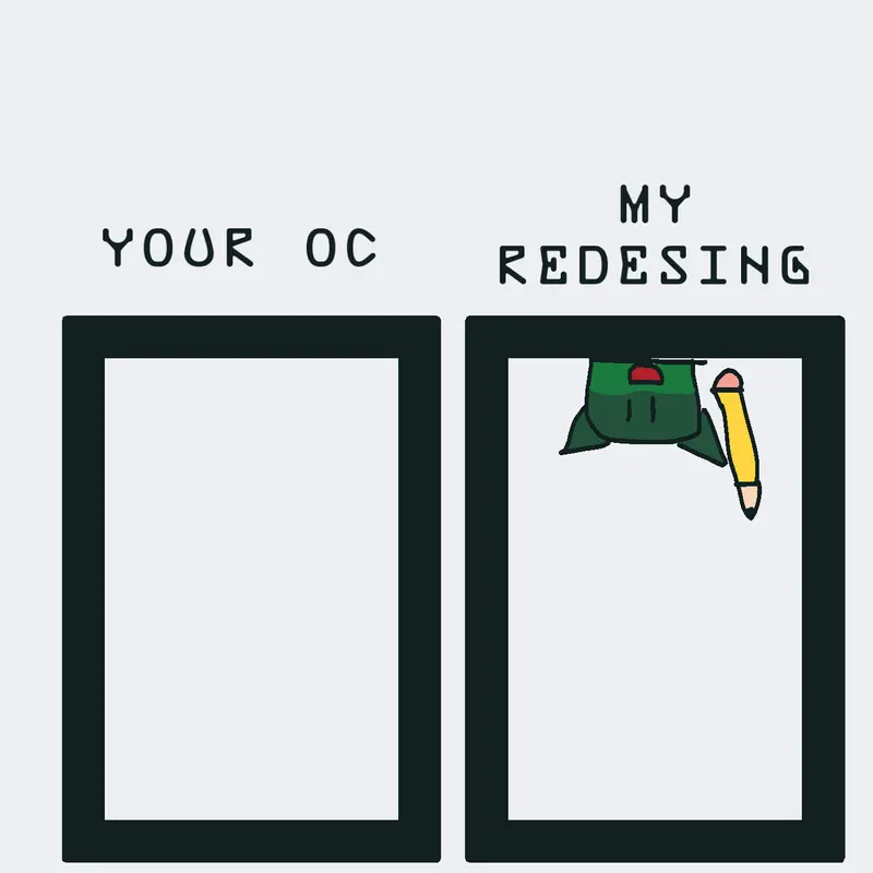 Redesingning your oc by @HENRIQUE9867