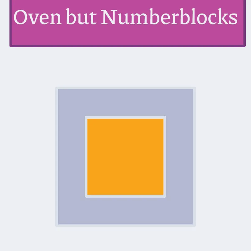 Numberblocks by @Kittycatyou