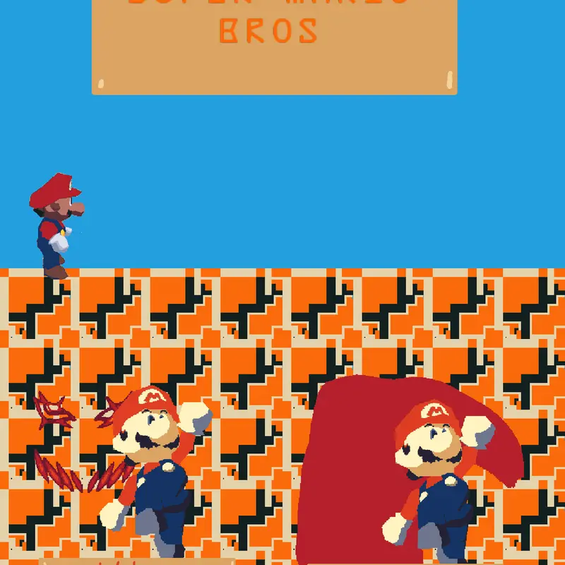 MARIO 64 by @SULFUR79119