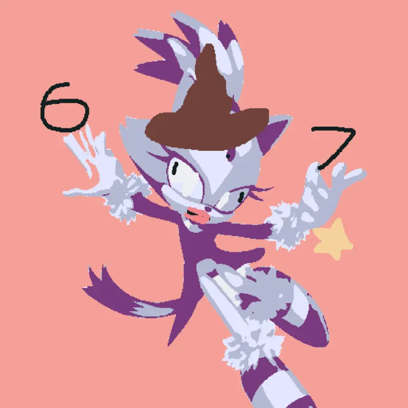 blaze the cat lri: by @antigoat