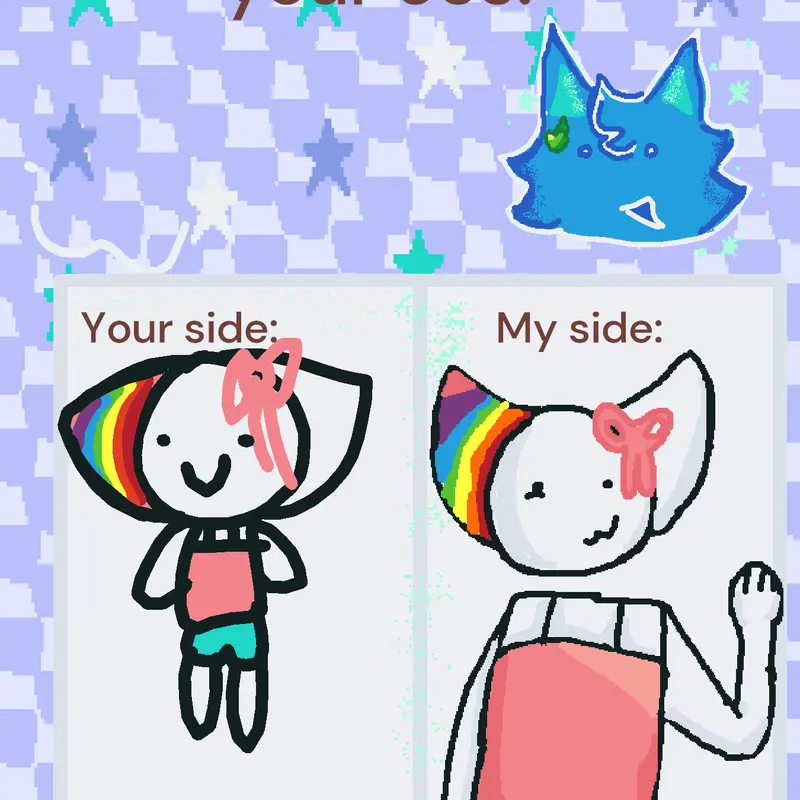 Drawing ocs! by @sillyelliot