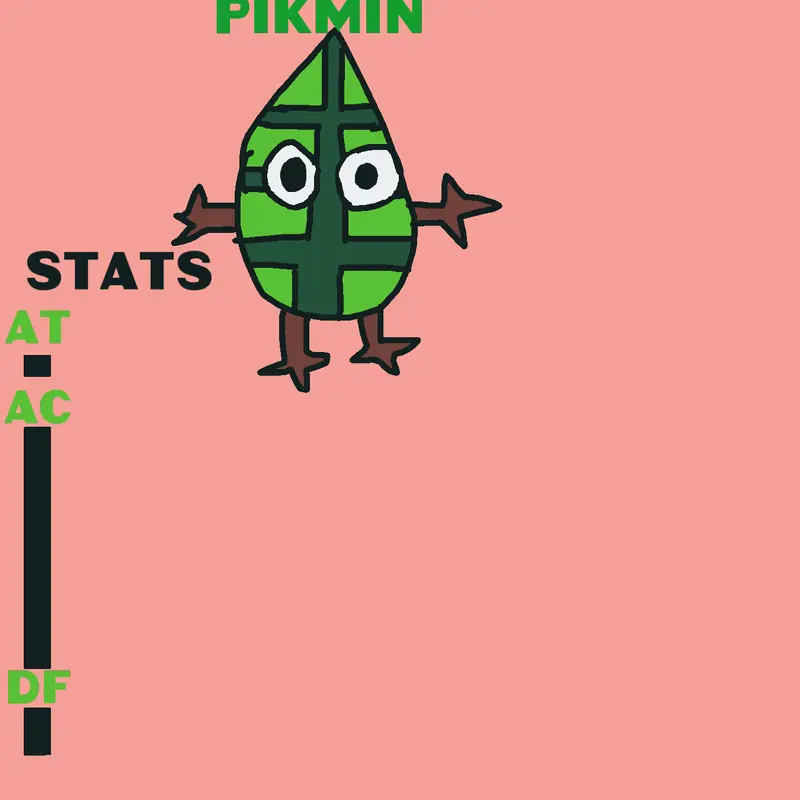 The Leaf pikmin by @ADondreBoyd