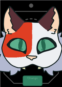 Therian cat mask filter