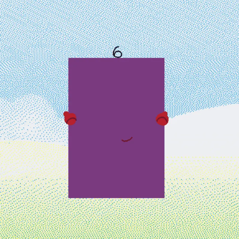 Numberblocks by @nonagono