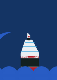 MV Poseidon Capsize Scene