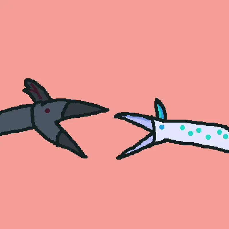 Hatzegopteryx vs cryodrakon by @gillygames