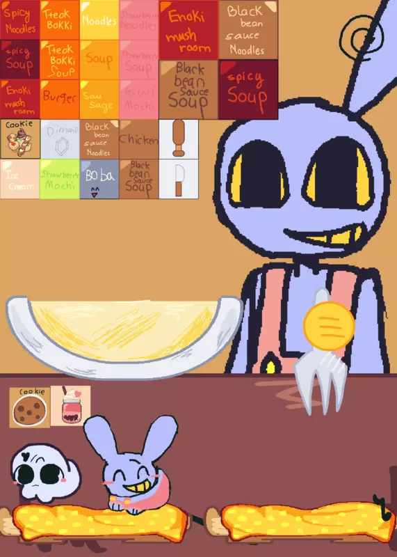 Jax mukbang but better by @barbara_ok