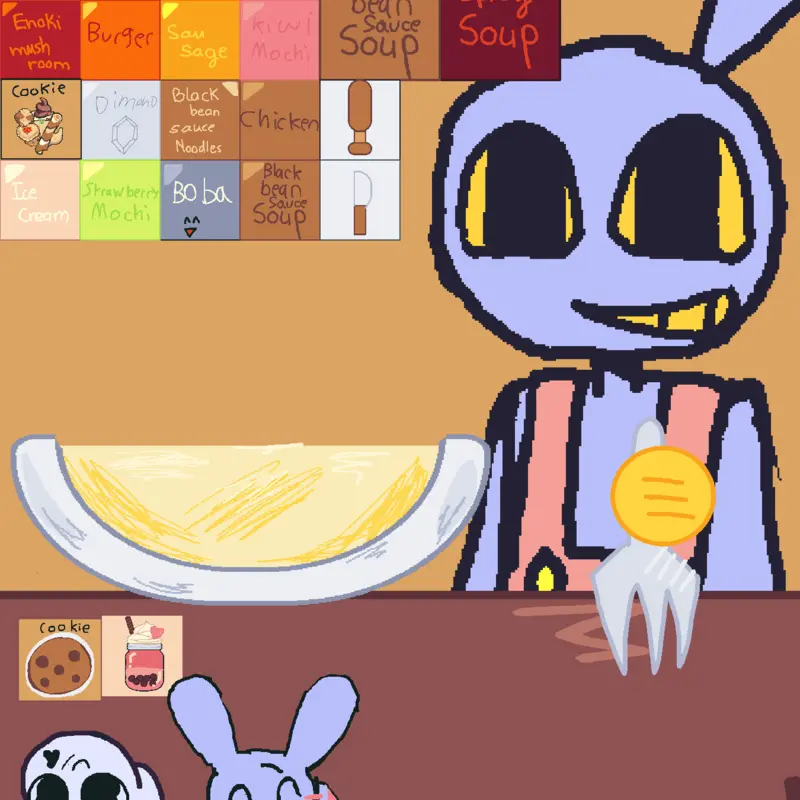 Jax mukbang but better by @barbara_ok