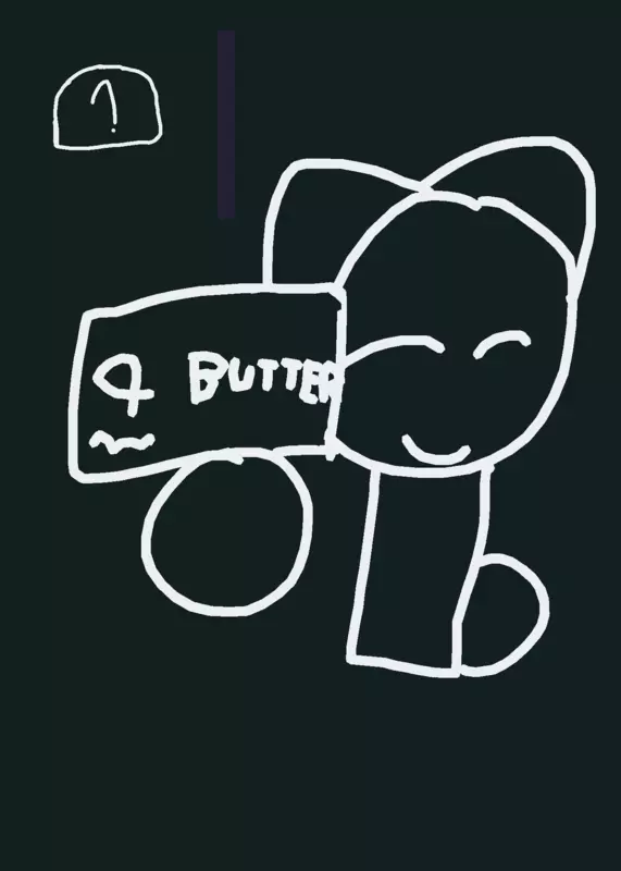 A butter squishy by @boba_cookie_yum