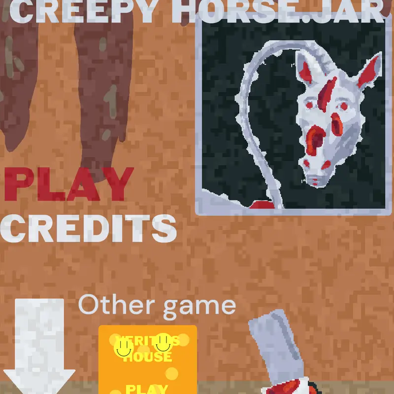 CREEPY HORSE.JAR 😓😰☠️ by @Bimmo