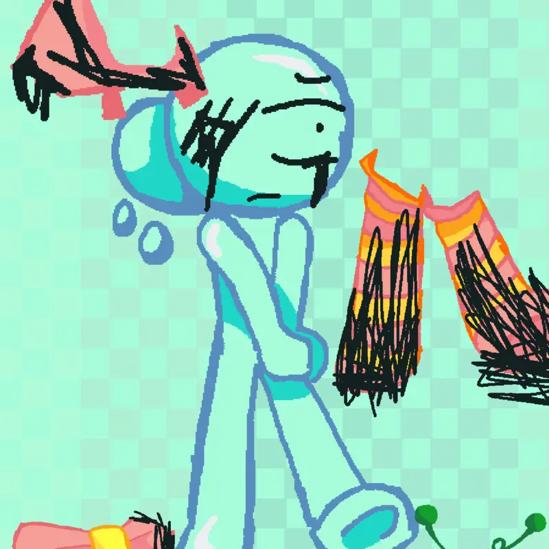 Dandy worlds corrupt au by @Chow520love