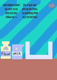 Cake baking game!