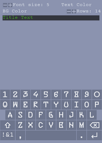 Keyboard (advanced)