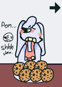 Eating something that is evil