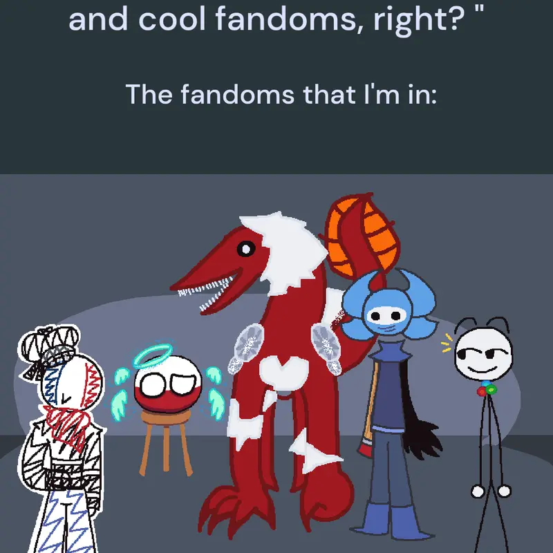 Multi - Fandom moment!!! by @Ribbon