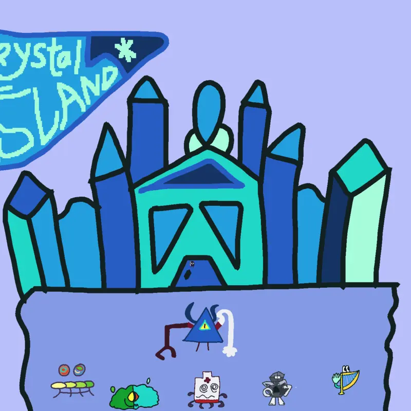 Crystal island by @JJG12