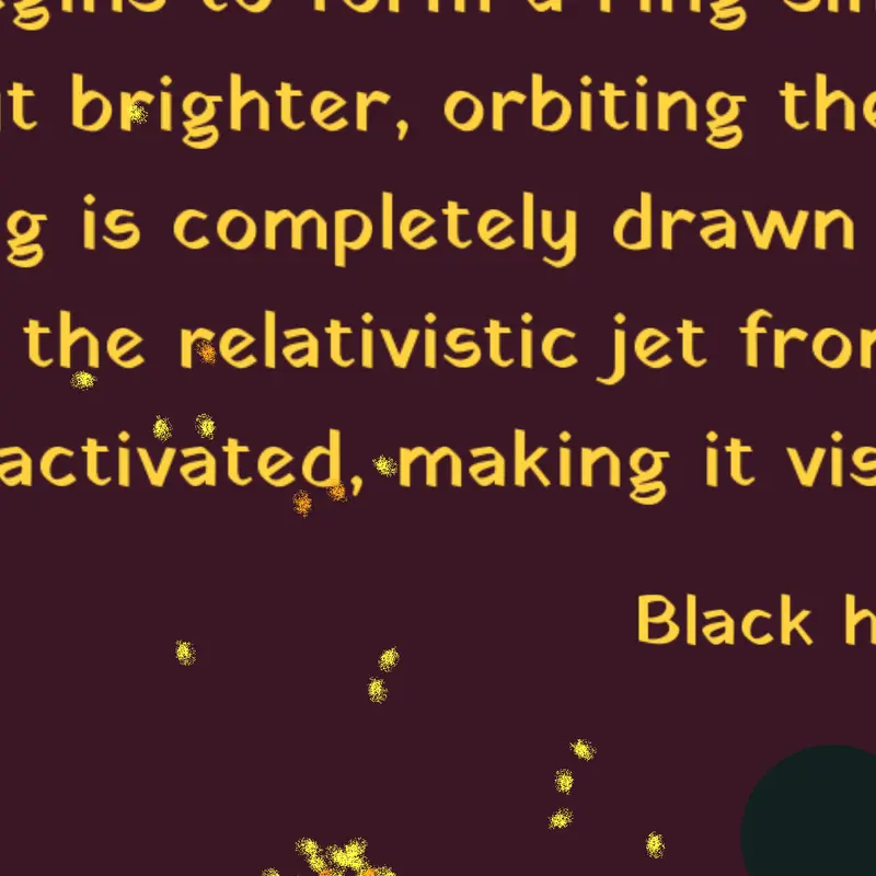 How is light from a black hole formed by @Davidson_01