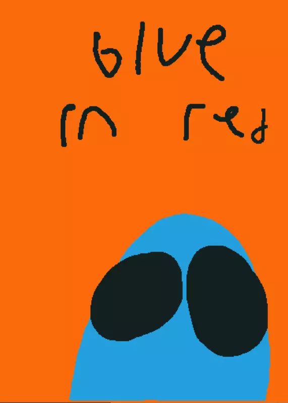 Blue in red(a banban fangame) by @colbygraham222