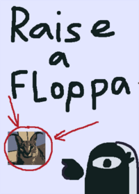 raise a floppa low quality remake