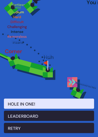 Golf but harder
