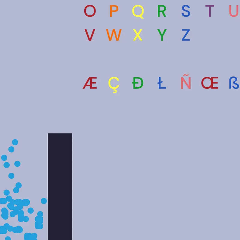 Alphabet Gravity by @20thCenturyFoxTheLogo