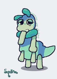 Squirm from dandy world:)