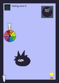 Give Oreo for Miss circle