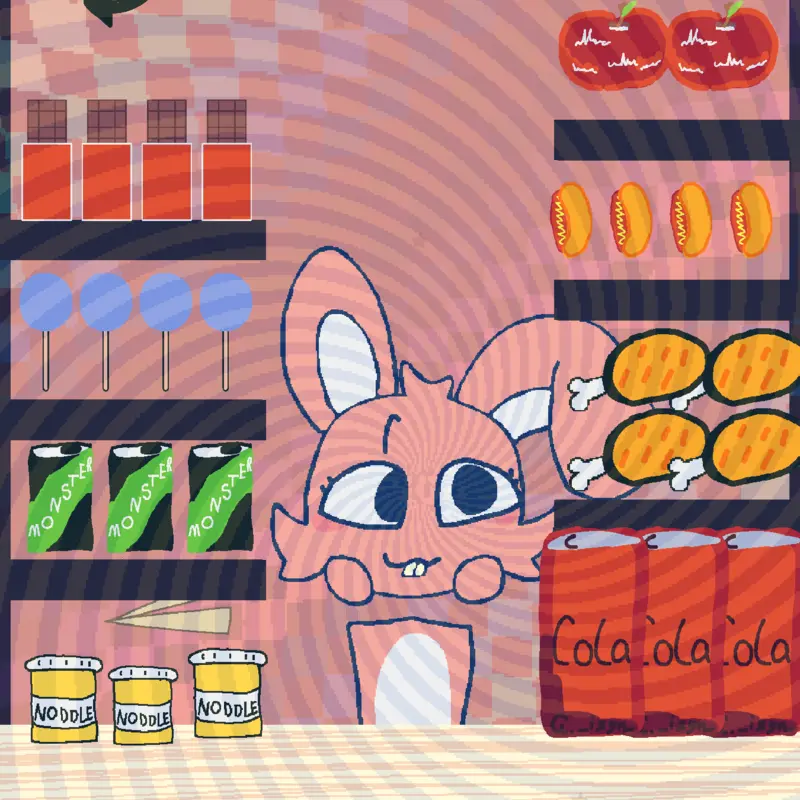 asmr mukbang by @Zynqi