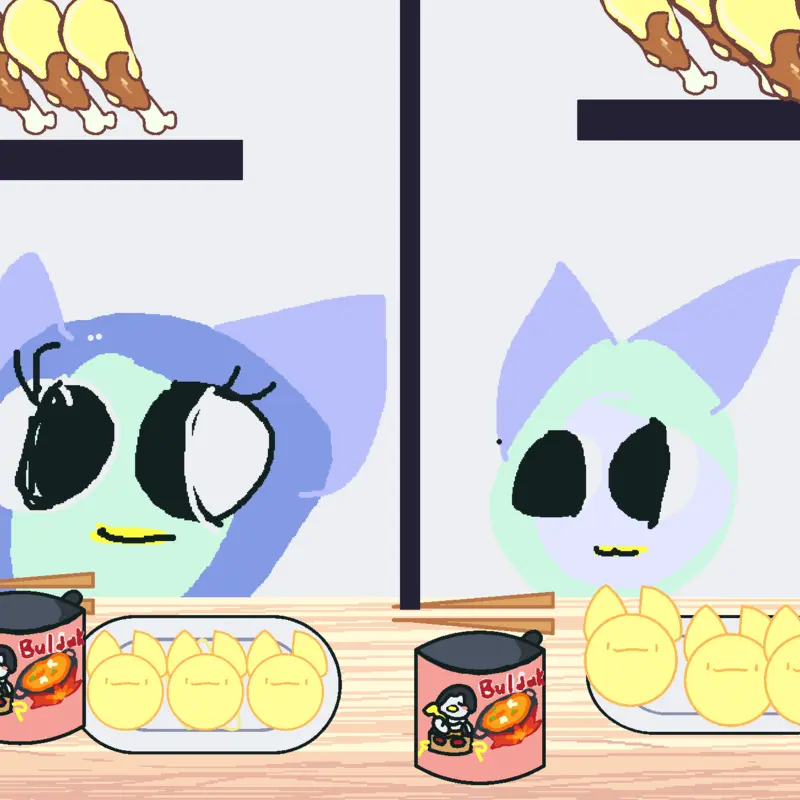 Furby Mukbang by @Aaliyahlikescats828