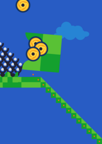 Chaotic golf
