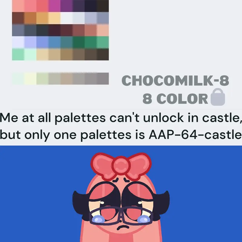 Please can i unlock the palette colors? by @helenheng1