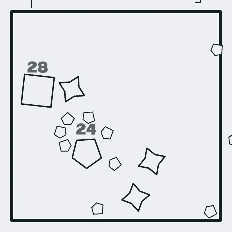 Geometry Battle by @tan_qi_xian