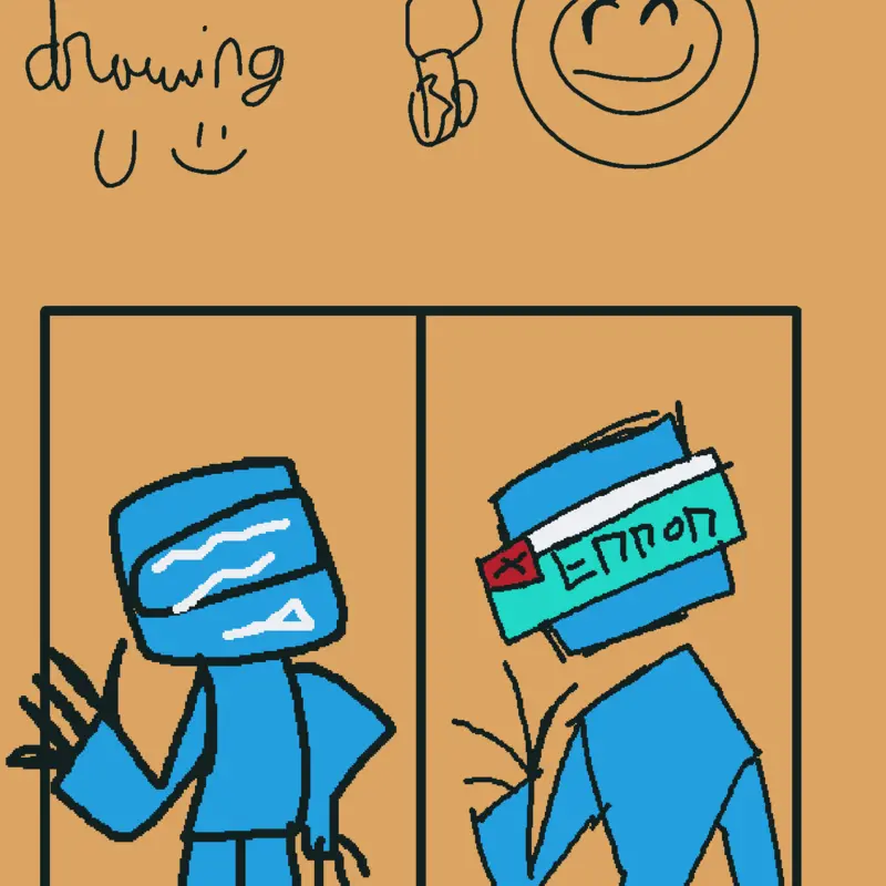 Draw with meh! by @MrRewriteSonic