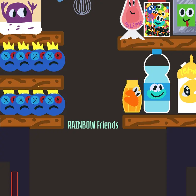 Cooking Rainbow friends by @DrakxNow