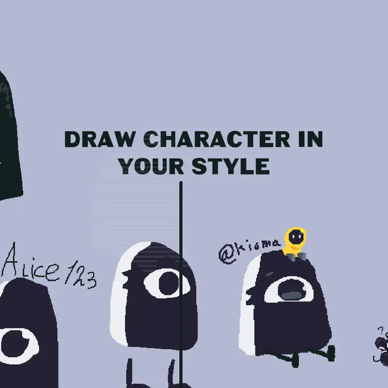 Character in my style by @YIPPEE_YIP_