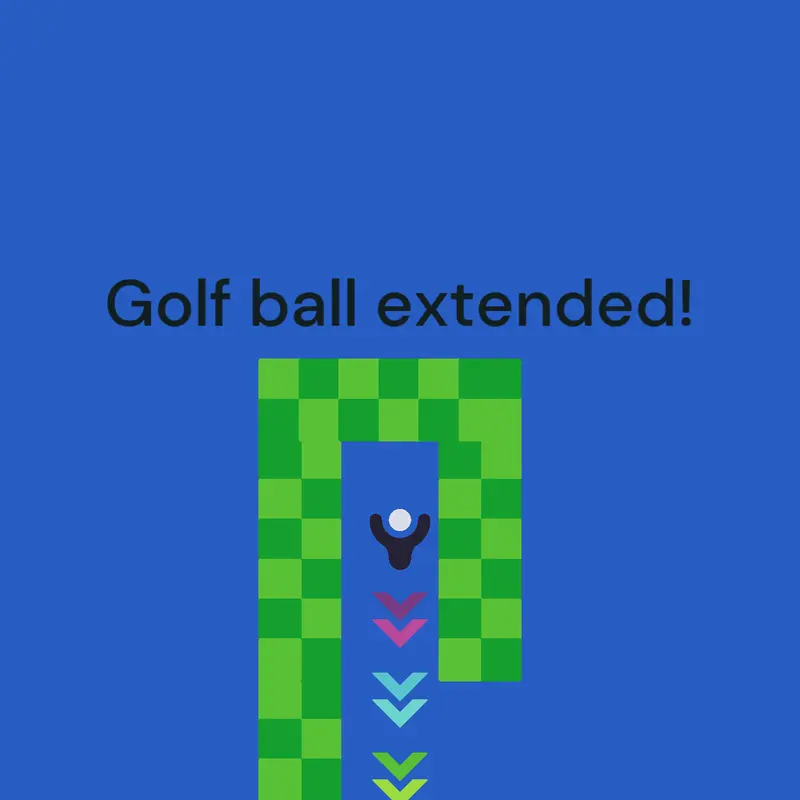 Extended golf by @VerifybankManIsback