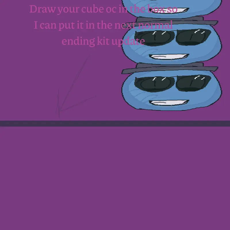 Cube oc thing or something by @Coinzguy1234