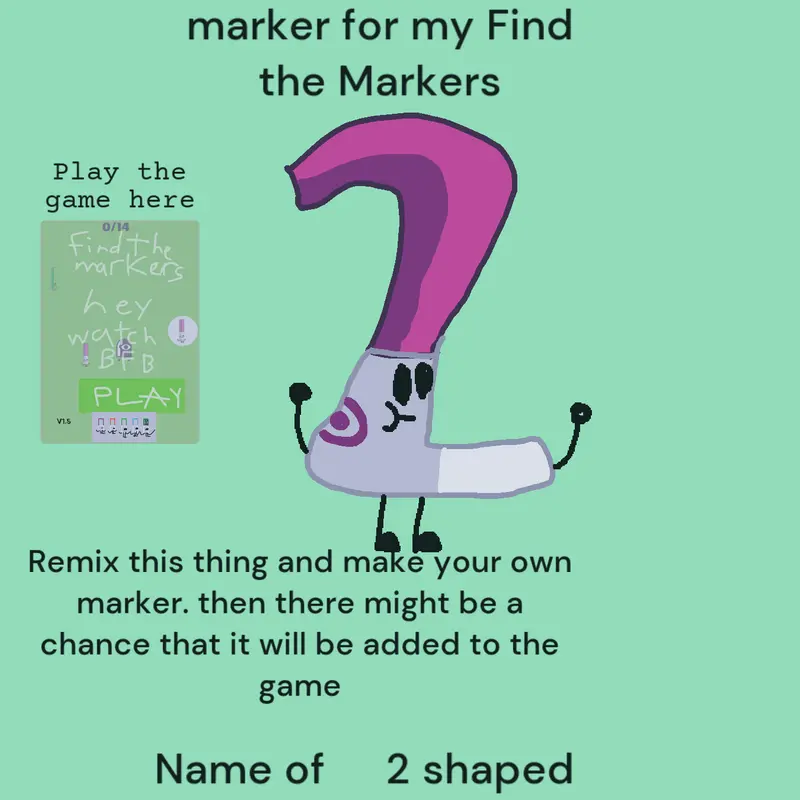 For find the markers by @baldi_fanplusother