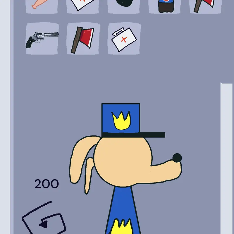 Dog-man Sprunki by @orenexe