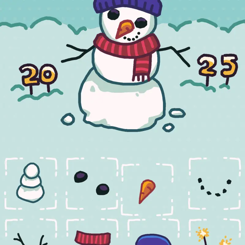 Snowman build by @SebastianClayton